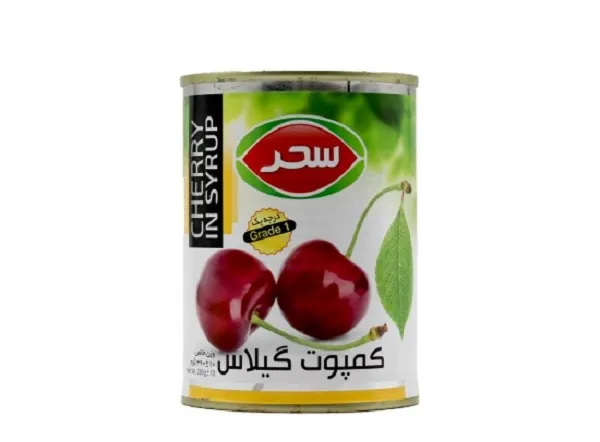 قیمت خرید کمپوت آلبالو سحر + عکس