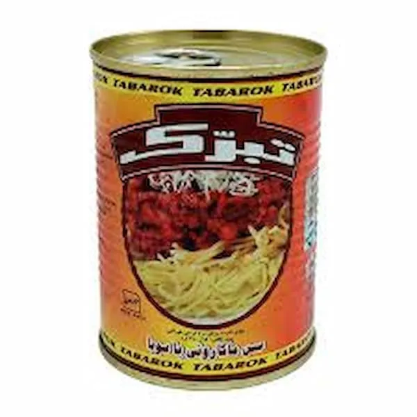 قیمت کنسرو سس ماکارانی + مشخصات بسته بندی عمده و ارزان