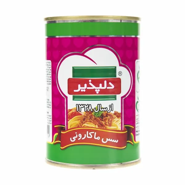 کنسرو سس ماکارانی با سویا + بهترین قیمت خرید