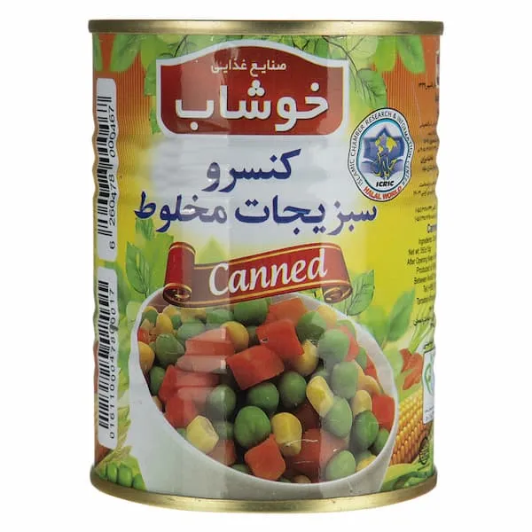 معرفی انواع کنسرو سبزیجات + قیمت خرید روز